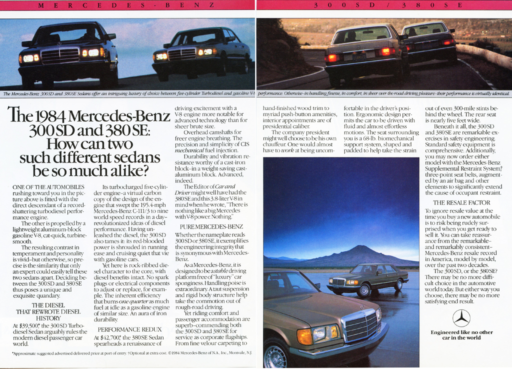 1984 Mercedes S class